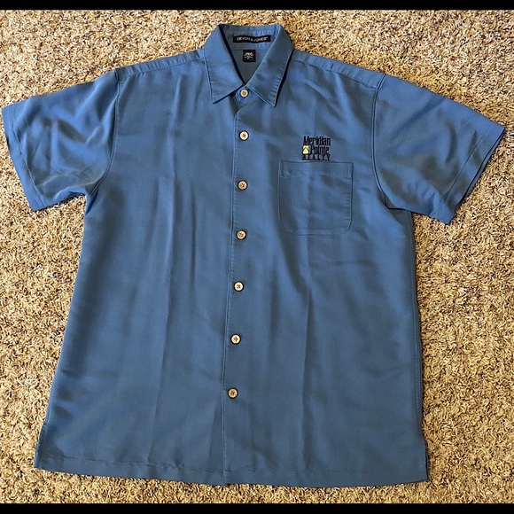 Dusty Blue Button Down - Picture 1 of 4